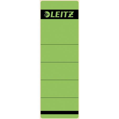 Leitz Selbstklebende Rückenschilder 1642-00-55 Grün 61,5 x 192 mm 10 Stück