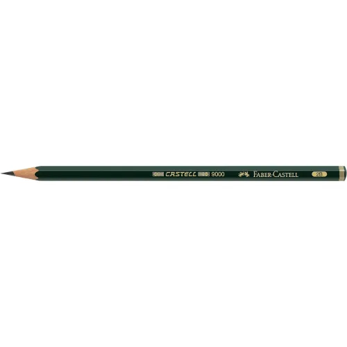 Faber-Castell, FABER-CASTELL Bleistift CASTELL 9000 2B 119002