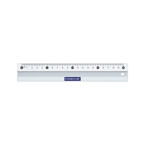 Staedtler Lineal 563 20 Silber 20 cm