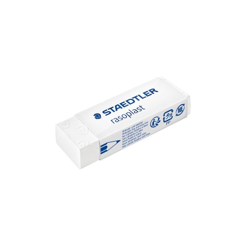STAEDTLER Radierer Raso Plast B20 Weiß