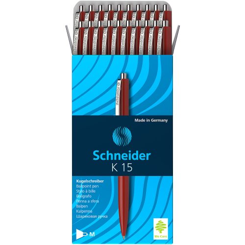 Schneider Kugelschreiber K15 0.5 mm Rot 20 Stück