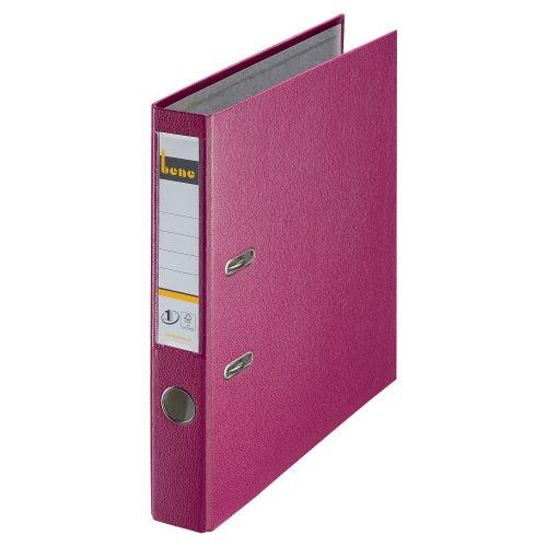 Bene No.1 Power Ordner A4 50 mm Brombeer 2 Ringe 291600 PP (Polypropylen) Hochformat