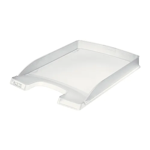 Leitz, LEITZ Plus Briefkorb, flach A4 52370003 frost