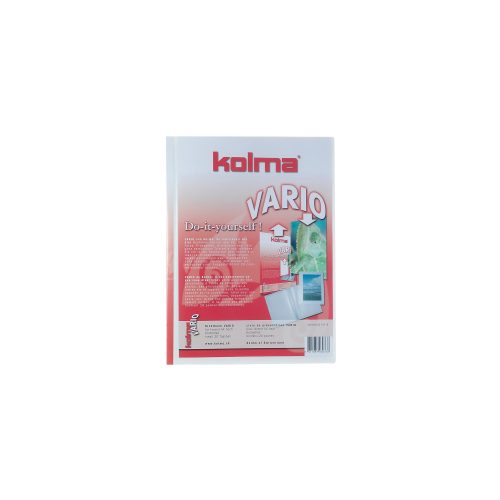 Kolma, KOLMA Sichtbuch Vario A4 03.744.16 weiss, 20 Taschen