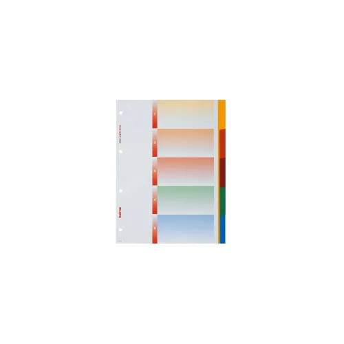 Kolma, KOLMA Register PVC A4 19.054.20 5-teilig