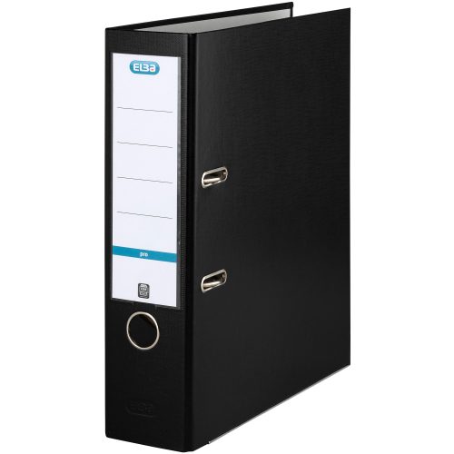 ELBA Rado Star Ordner DIN A4 80 mm Schwarz 2 Ringe Rado Star PP (Polypropylen) Matt