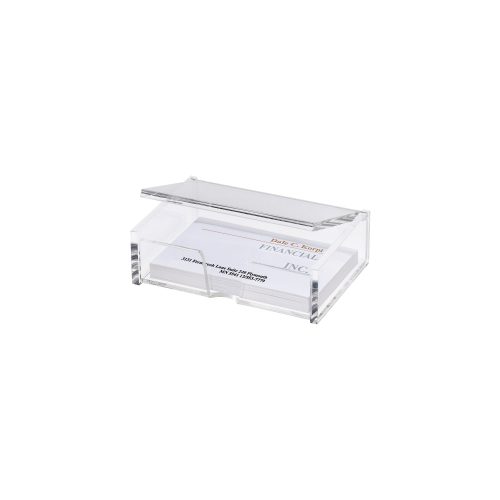 Sigel, SIGEL Visitenkartenbox VA112 transp. 98x68x29mm, 80 Karten