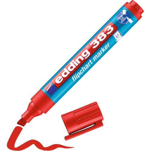 edding, EDDING Flipchart Marker 383 1-5mm 383-2 rot