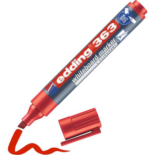 edding, EDDING Whiteboard Marker 363 1-5mm 363-002 rot