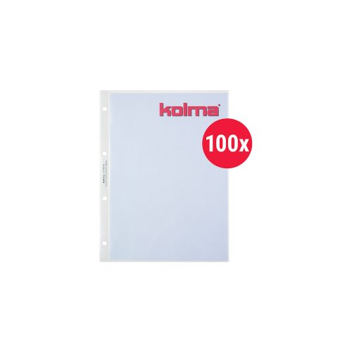 Kolma, KOLMA Zeigetasche Copyres. Medium A4 57.118.20 transp., antireflex 100 St&uuml;ck