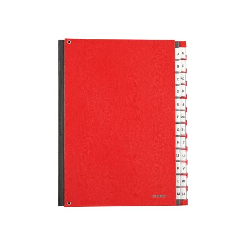 Leitz Pultordner A4 A-Z Rot Pappe