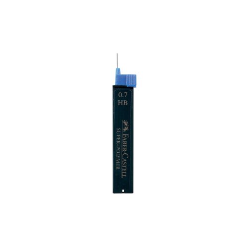Faber-Castell Feinminen 120700 0.7 mm Schwarz 12 Stück