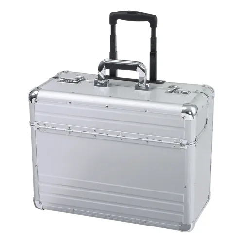 ALUMAXX Reisekoffer OMEGA 48 x 23 x 38,5 cm Silber