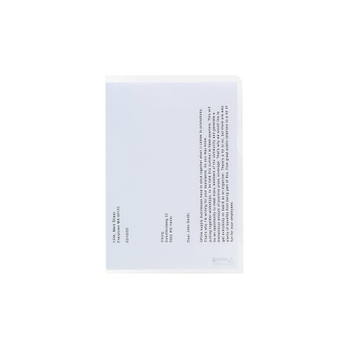 HETZEL, HETZEL Sichth&uuml;llen A5 21575090 transp. 50 St&uuml;ck
