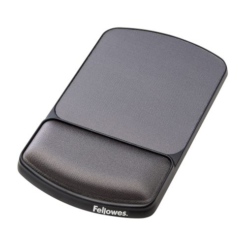 Fellowes Mauspad mit Handgelenkauflage Premium Gel Schwarz