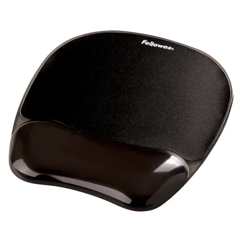 Fellowes, FELLOWES Mausmatte m. Handgelenkauflage 9112101 schwarz