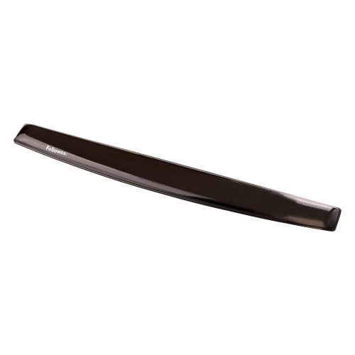 Fellowes, FELLOWES Handgelenkauflage Crystals 9112201 schwarz, f&uuml;r Tastatur, Gel