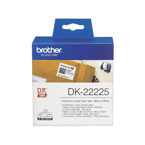 PTOUCH, PTOUCH Endlos-Etiketten 38mmx30.48m DK-22225 QL-1050 weiss