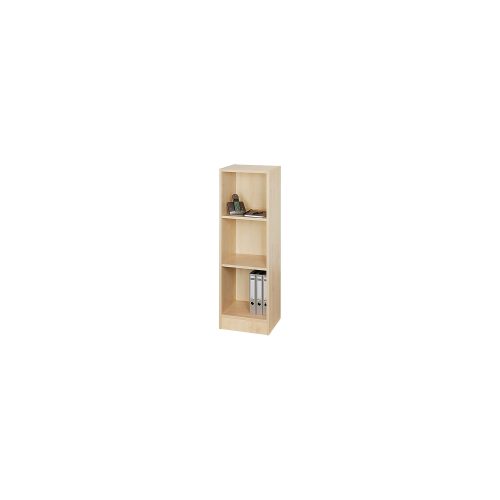 Hammerbacher Melaminharzbeschichtete Spanplatte Regal 4 406 x 400 x 1.270 mm Ahorn