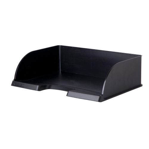 Leitz, LEITZ Briefkorb Jumbo Plus quer 52190095 schwarz