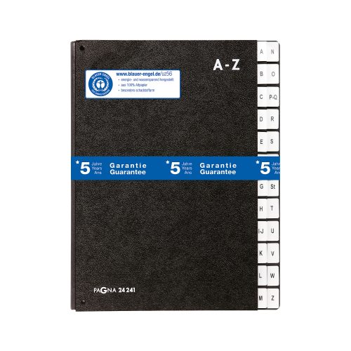 PAGNA, PAGNA Vorordner A4 24241/04 schwarz A-Z