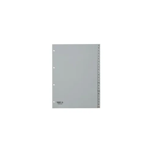 Kolma, KOLMA Register Longlife A4 19.244.03 grau, A-Z