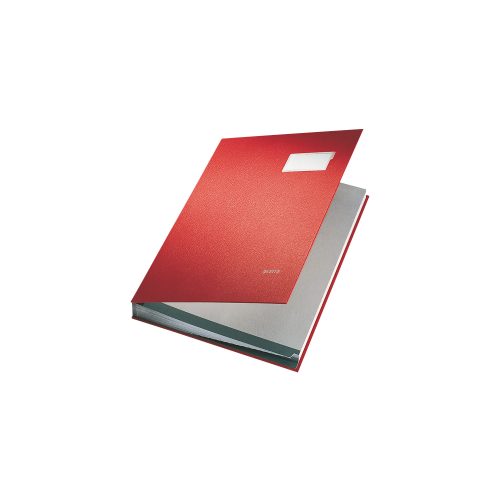 Leitz, LEITZ Unterschriftsmappen 57000025 rot 20 F&auml;cher