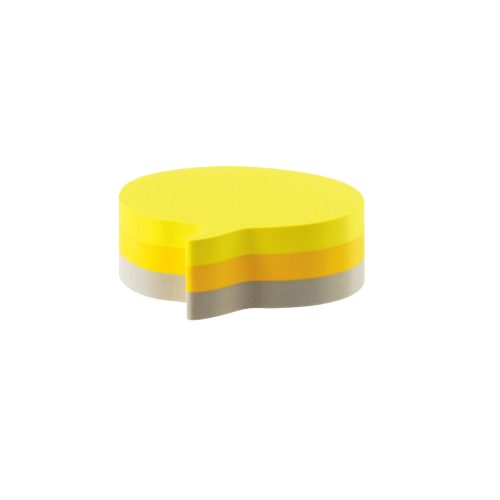 Post-it, POST-IT Haftnotiz-W&uuml;rfel Sprechblase 2007SP 3-farbig, 225 Blatt