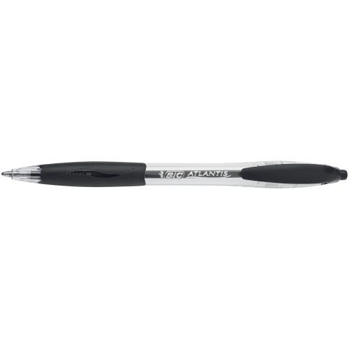BIC, BIC Kugelschreiber Atlantis 887132 Classic NF, schwarz