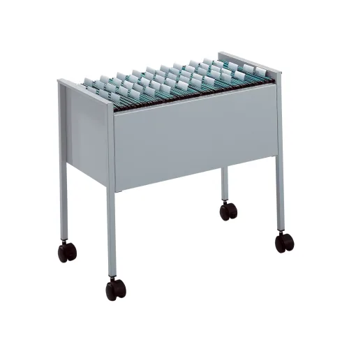 DURABLE Hängemappenwagen Silbermetallic 655 x 368 x 592 mm