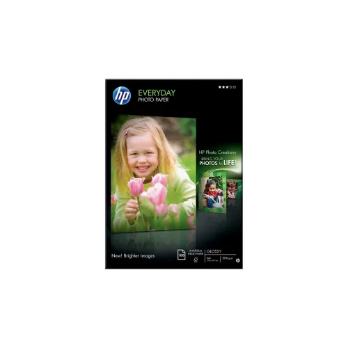 HP, HP Everyday Photo Paper A4 Q2510A InkJet glossy 200g 100 Blatt