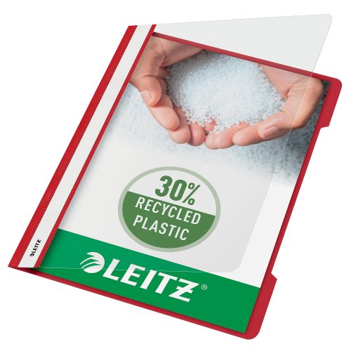 Leitz, LEITZ Standard Plastik-Hefter A4 41910025 rot