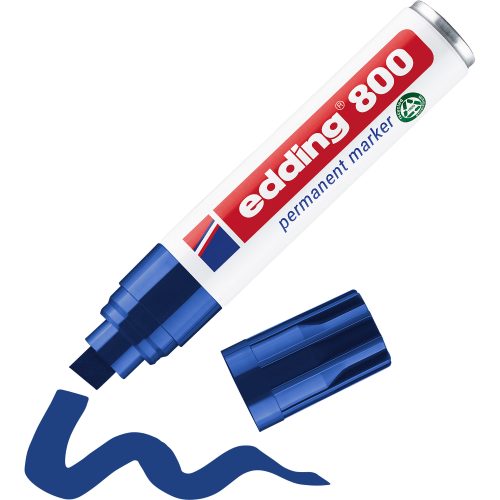 edding, EDDING Permanent Marker 800 4-12mm 800-3 blau