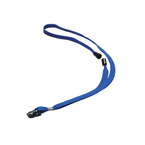 DURABLE Schlüsselband 811907 Blau 10 Stück