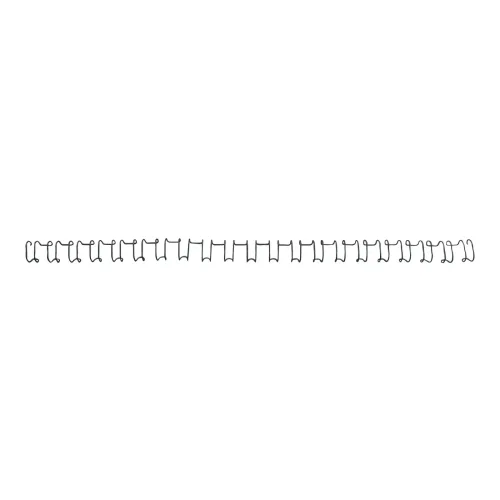 GBC Drahtbinderücken WIREBIND 21LOOP A4 14MM BLACK (100) DIN A4 Schwarz 100 Stück