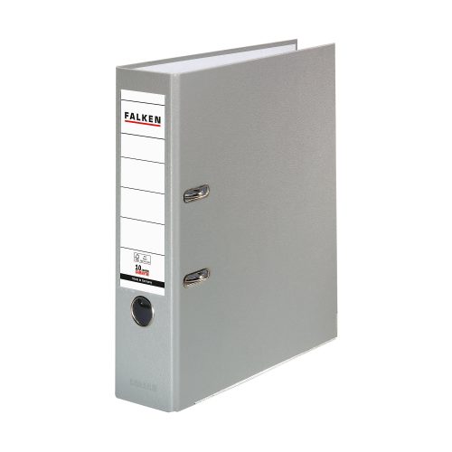 Falken Ordner PP (Polypropylen) 9984022 Grau 80mm für A4
