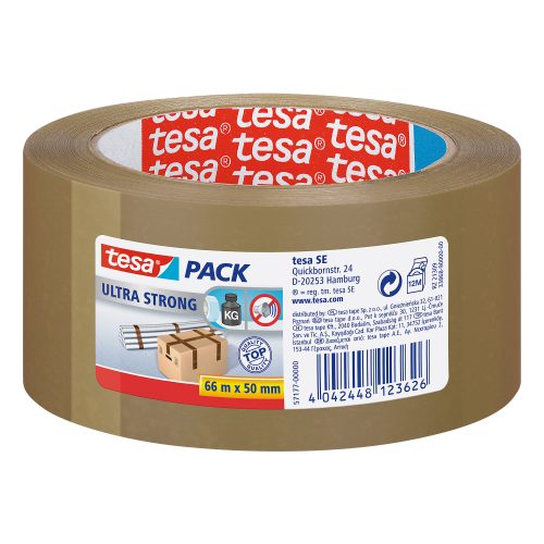 tesa, TESA Tesapack ultra strong 50mmx66m 571770000 braun, reissfest