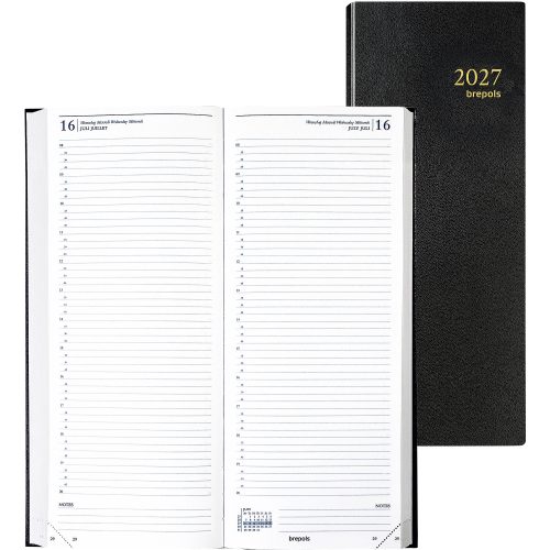 Brepols, BREPOLS Agenda Saturnus 101 Lima 2026 0.101.1255 1T/2S ass. 12.8x33cm