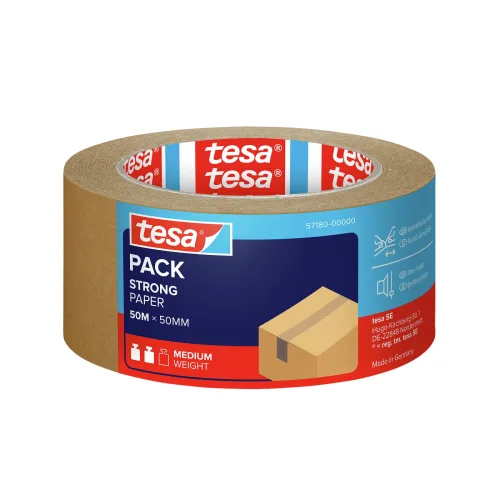 tesa, TESA Verpackungsband Eco 50mmx50m 571800000 braun