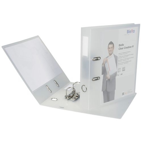 Biella, BIELLA Ordner Clear Creative#1 4cm 119414.03 transparent A4