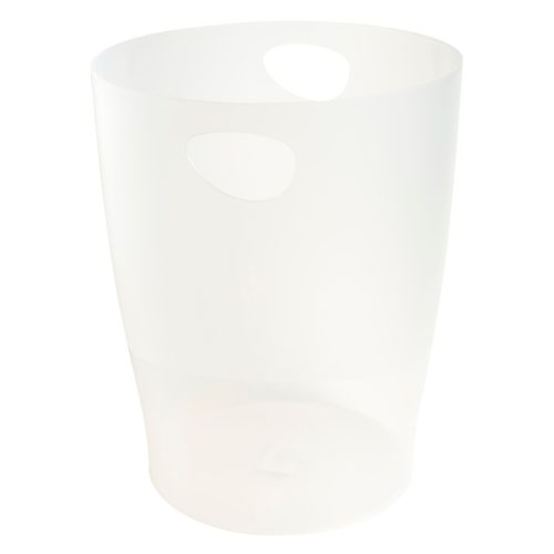 Exacompta Abfalleimer Classic PP (Polypropylen) Weiss 26,3 x 26,3 x 33,5 cm