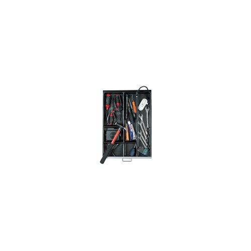 Bisley Schubladeneinsatz Multidrawer Schwarz 305 x 420 x 51 mm