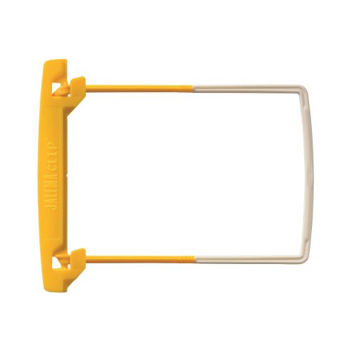 Djois JalemaClip Archiv-Clips Gelb, Weiss Kunststoff 20 x 6,5 cm 100 Stück