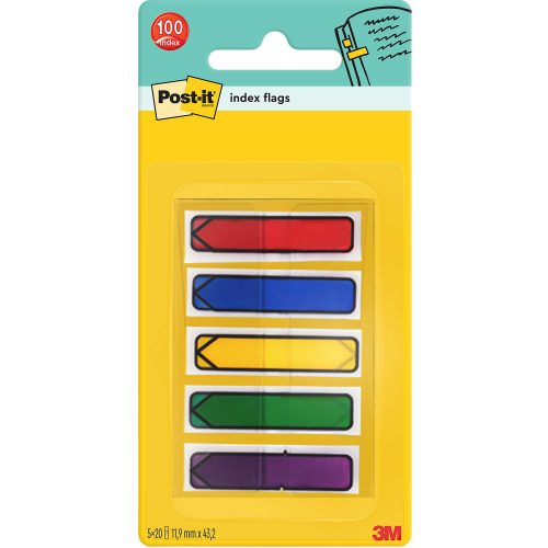 Post-it, POST-IT Index Pfeile Dispenser 684-ARR1 5-farbig 5x20 St&uuml;ck