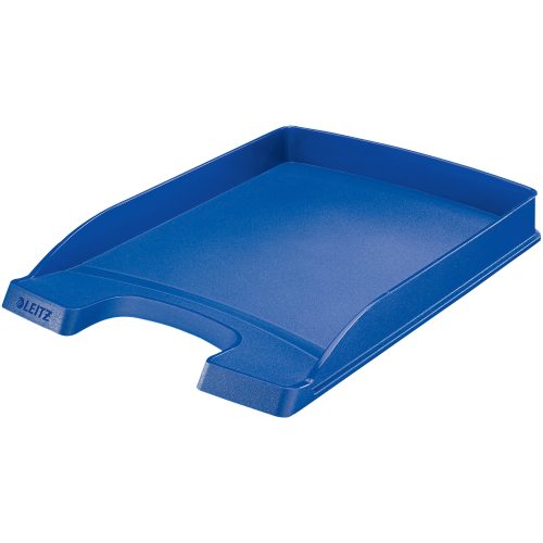 Leitz, LEITZ Plus Briefkorb, flach A4 52370035 blau