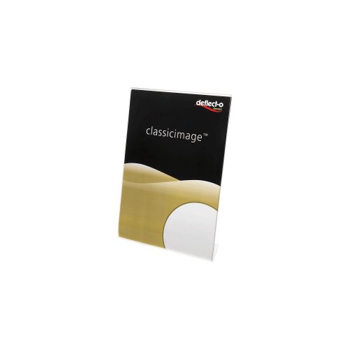 DEFLECTO, DEFLECTO Tischaufsteller Acryl A5 47501 schr&auml;g, hoch