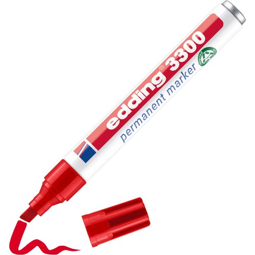 edding, EDDING Permanent Marker 3300 1-5mm 3300-2 rot