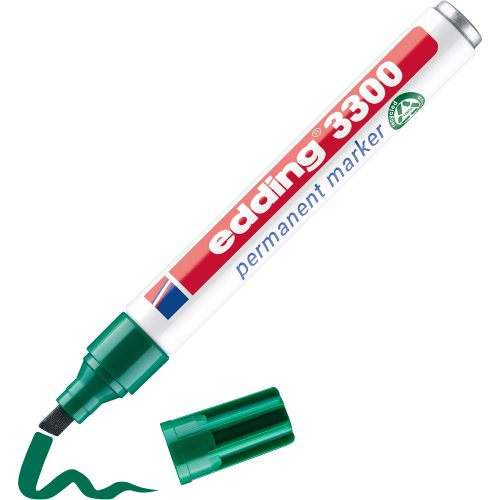 edding, EDDING Permanent Marker 3300 1-5mm 3300-4 gr&uuml;n