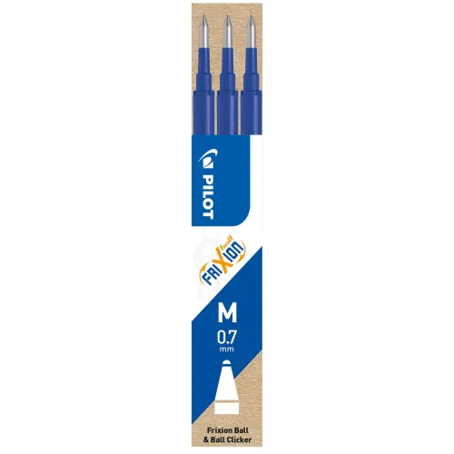 Pilot, PILOT Mine FriXion Refill BLS-FR7-L-S3 blau, 3er Set