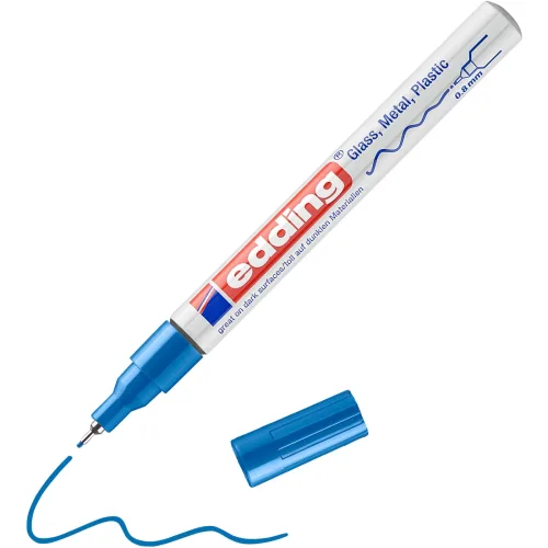 edding, EDDING Paintmarker 780 0,8mm 780-3 CREA blau